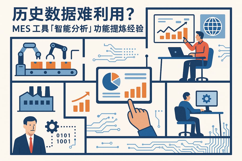 历史数据难利用？MES 工具「智能分析」功能提炼经验